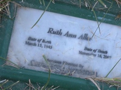 Ruth Ann Aller on Sysoon