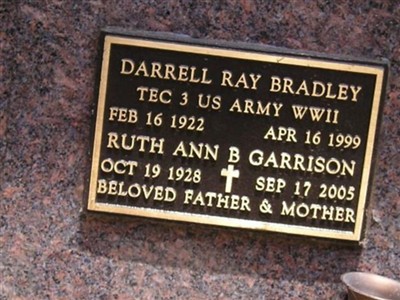 Ruth Ann Bradley Garrison on Sysoon