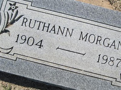 Ruth Ann Morgan on Sysoon