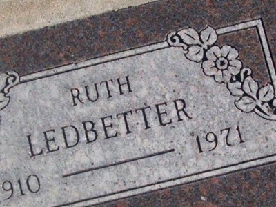Ruth Ardella Ledbetter on Sysoon