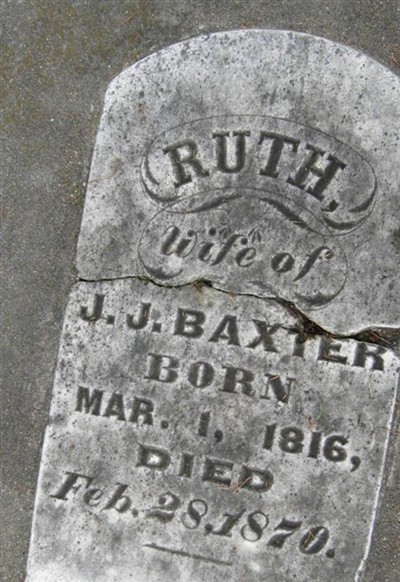 Ruth Baxter on Sysoon