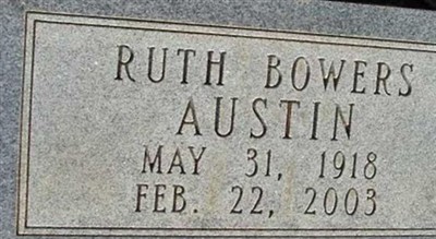 Ruth Bowers Austin on Sysoon