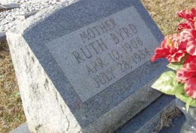 RUTH BYRD on Sysoon