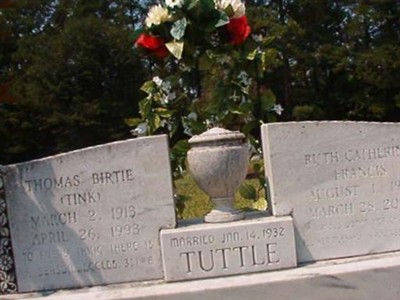 Ruth Catherine Francis Tuttle on Sysoon
