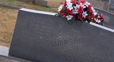 Ruth Clementine Presson Simpson on Sysoon