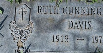 Ruth Cunningham Davis on Sysoon