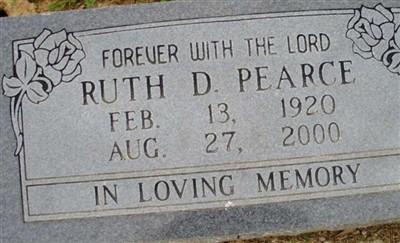 Ruth D. Pearce on Sysoon