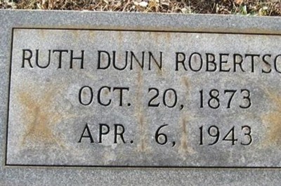 Ruth Dunn Robertson on Sysoon