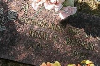 Ruth E Barker on Sysoon