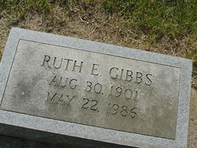 Ruth E Gibbs on Sysoon