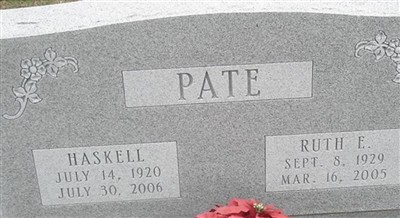 Ruth E. Overby Pate on Sysoon