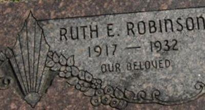 Ruth E. Robinson on Sysoon