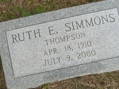 Ruth E Thompson Simmons on Sysoon