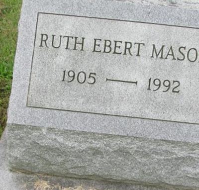 Ruth Ebert Mason on Sysoon