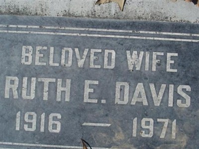 Ruth Edna Davis on Sysoon