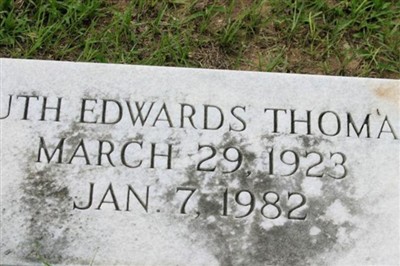 Ruth Edwards Thomas on Sysoon
