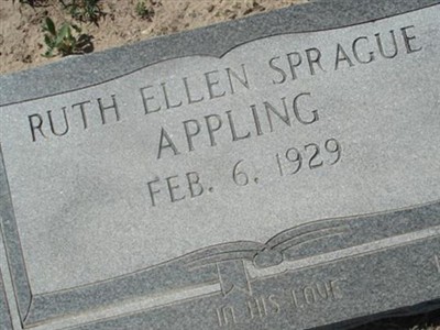 Ruth Ellen Sprague Appling on Sysoon