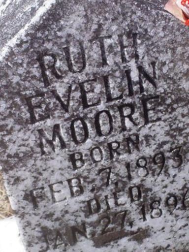 Ruth Evelin Moore on Sysoon