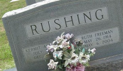 Ruth Freeman Rushing on Sysoon