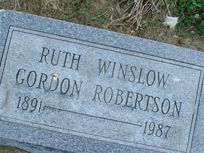 Ruth Gordon Robertson on Sysoon