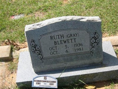 Ruth Gray Blewett on Sysoon