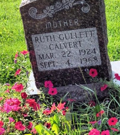 Ruth Gullett Calvert on Sysoon