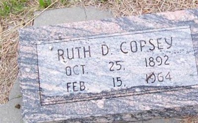 Ruth H. Davis Copsey on Sysoon
