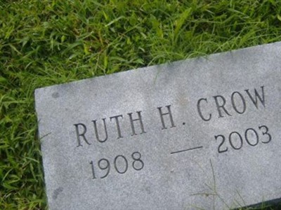 Ruth Hatcher Crow on Sysoon