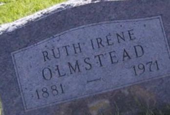 Ruth Irene Olmstead on Sysoon