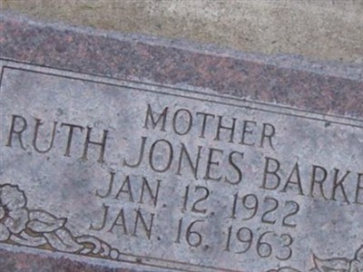 Ruth Jones Barker on Sysoon