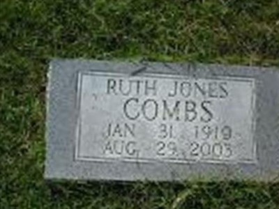 Ruth Jones Combs on Sysoon