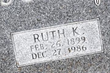Ruth K. Thompson on Sysoon