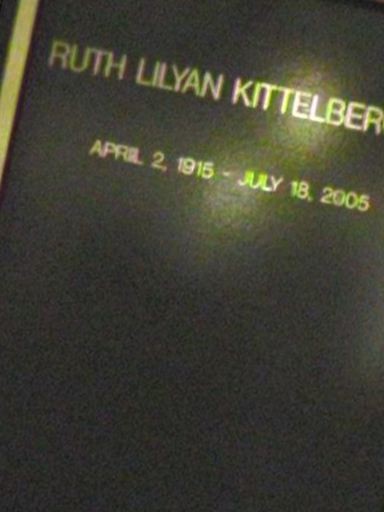 Ruth Lilyan Kittelberger on Sysoon