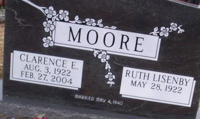 Ruth Lisenby Moore on Sysoon