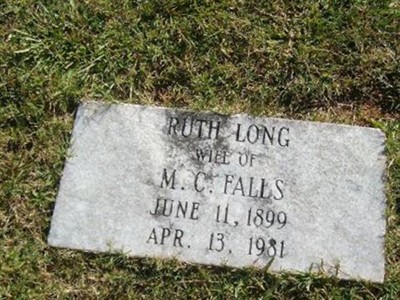 Ruth Long Falls on Sysoon