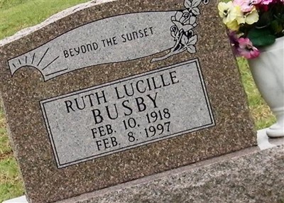 Ruth Lucille Busby on Sysoon