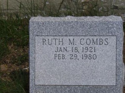 Ruth M Combs on Sysoon