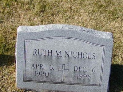Ruth M Nichols on Sysoon