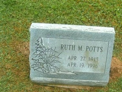 Ruth M Potts on Sysoon