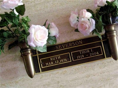 Ruth M Severson on Sysoon