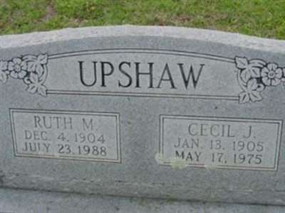 Ruth M. Upshaw on Sysoon