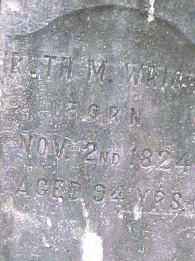 Ruth M Wright on Sysoon