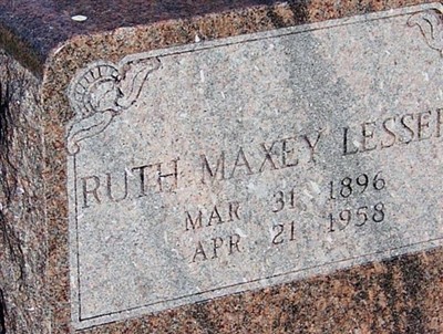 Ruth Maxey Lessert on Sysoon