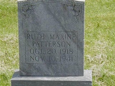 Ruth Maxine Patterson on Sysoon