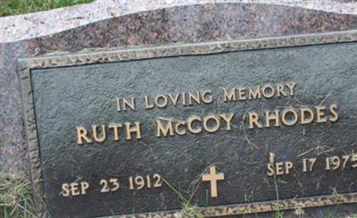 Ruth McCoy Rhodes on Sysoon