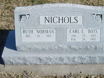 Ruth Norman Nichols on Sysoon