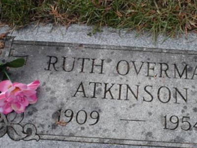 Ruth Overman Atkinson on Sysoon
