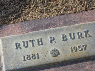 Ruth Prudence Burk on Sysoon
