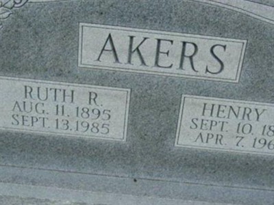 Ruth R Akers on Sysoon
