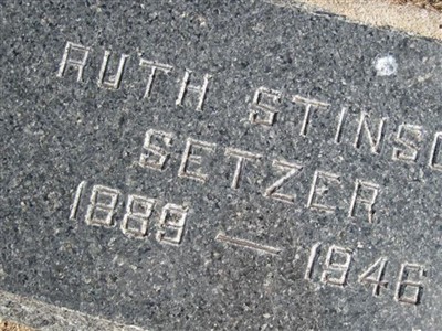 Ruth Stinson Setzer on Sysoon
